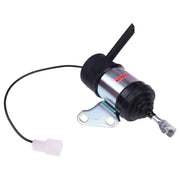 DURAFORCE Fuel Stop Solenoid Valve Fit for Kubota K008 K-008 K0083KTC K0083KCL D722 Engine