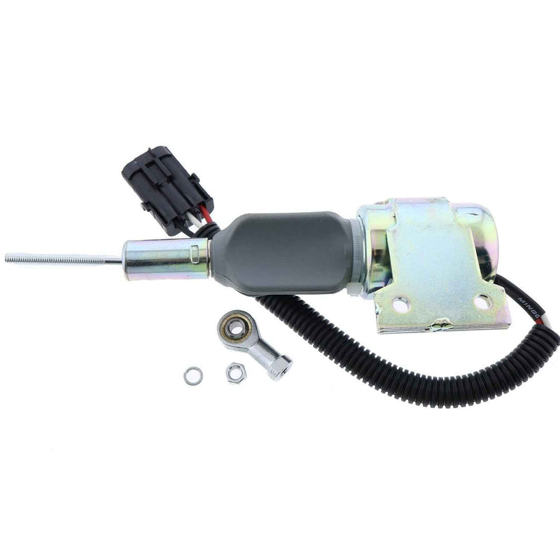 DURAFORCE Engine Shutoff Solenoid 3932530 SA-4756-24 for Cummins 5.9L 6BT Excavator