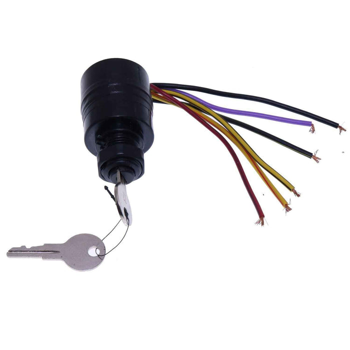 DURAFORCE For Mercury Outboard Push-to-Choke Ignition Starter Key Switch 6 Wires MP41070-2