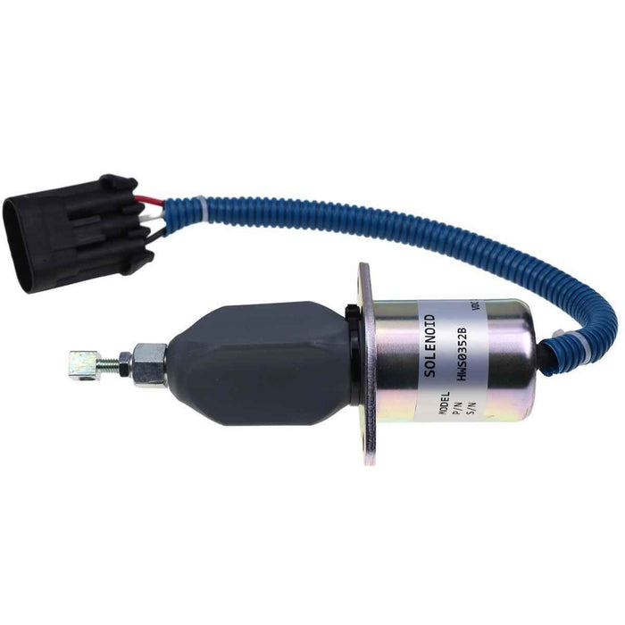 DURAFORCE New Fuel Shutoff Solenoid Valve SA-4981-12 For 94-98 DODGE 5.9L Cummins Woodward