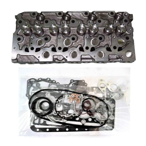 DURAFORCE Complete Cylinder Head w/Gasket Set for Kubota U45 KX121-2 KX161-2 KX121 KX161