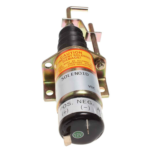 DURAFORCE Fuel Shutdown Shut Off Solenoid Valve 366-07197 for Engine