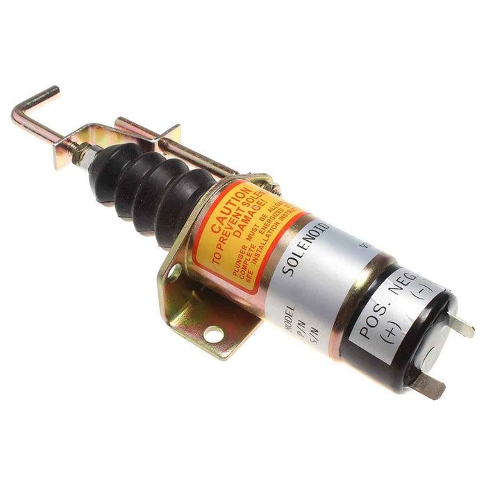 DURAFORCE Fuel Shutdown Shut Off Solenoid Valve 366-07197 for Engine