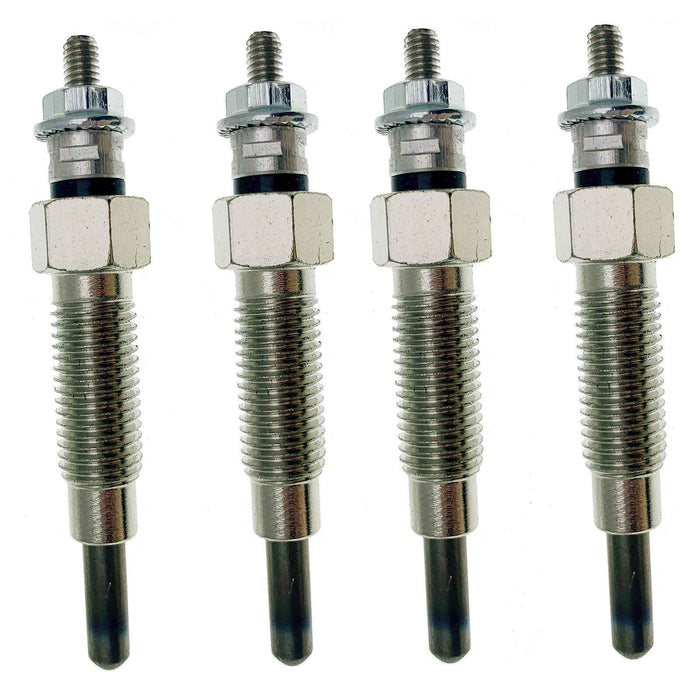 DURAFORCE 4X Glow Plug for Kubota Engine V1902 V1702 V1501 V1500 D1402 D1100 D1301 Z751-A