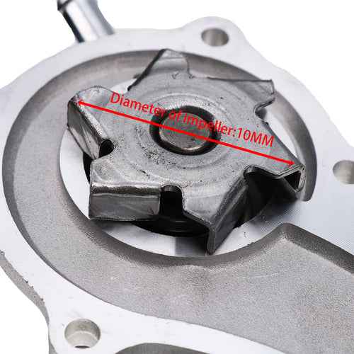 DURAFORCE Water Pump For Kubota G2160 G1900 G1900S G1700 G1800 G6200H G1800-S Lawn Tractor