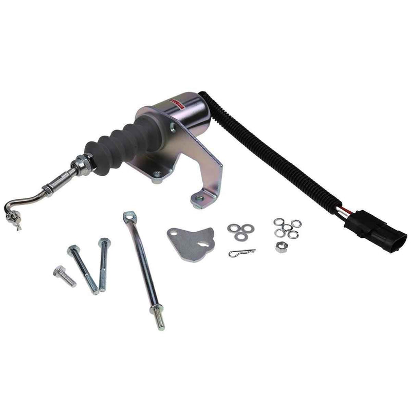 DURAFORCE 12V Fuel Shutoff Solenoid SA-3742-12 1751ES 3974947 for Deutz Bosch RSV