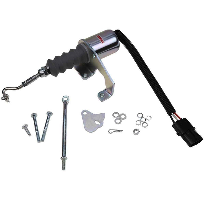 DURAFORCE 12V Fuel Shutoff Solenoid SA-3742-12 1751ES 3974947 for Deutz Bosch RSV