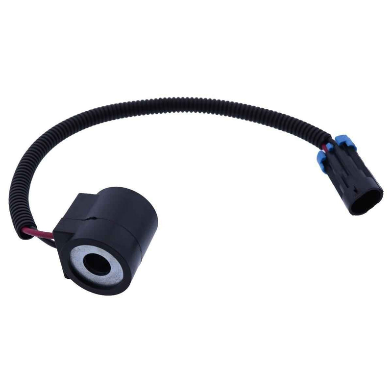 DURAFORCE 12V Solenoid Valve Coil w/ Connector For Bobcat Skid Steer 751 753 763 773 7753