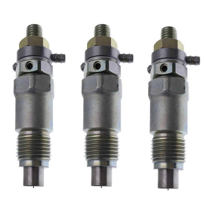 DURAFORCE 15271-53020 For Kubota Fuel Injectors V1902 V1702 D750 D850 D950 D1402 Set of 3