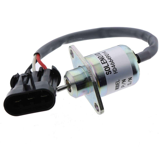 DURAFORCE 12V 6670602 Fuel Shutoff Solenoid for Bobcat Skid Steer Loader 463 553 S70 S100