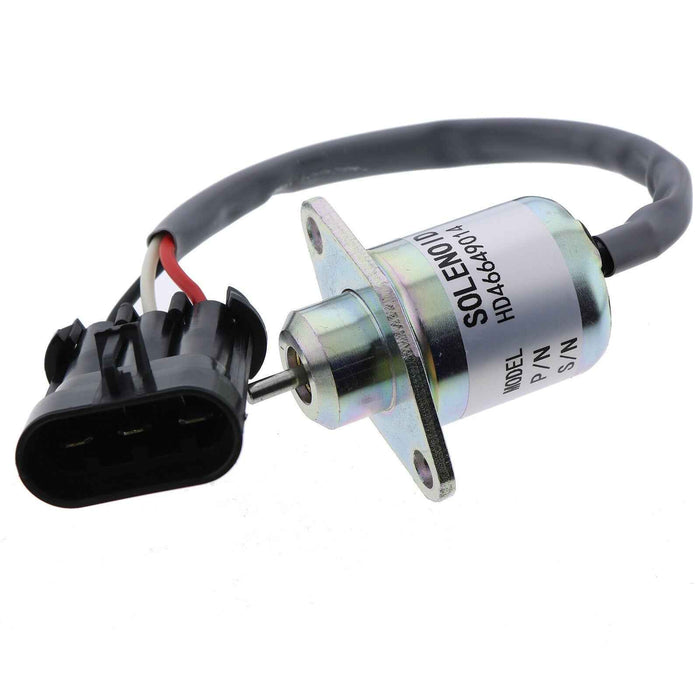 DURAFORCE 12V 6670602 Fuel Shutoff Solenoid for Bobcat Skid Steer Loader 463 553 S70 S100