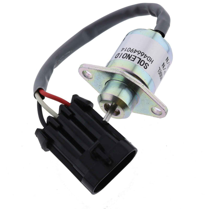DURAFORCE 12V 6670602 Fuel Shutoff Solenoid for Bobcat Skid Steer Loader 463 553 S70 S100