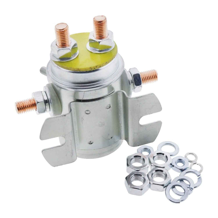 DURAFORCE Solenoid For Ametek Prestolite Continuous 12V 200A SBD 4201G 15-386 Silver