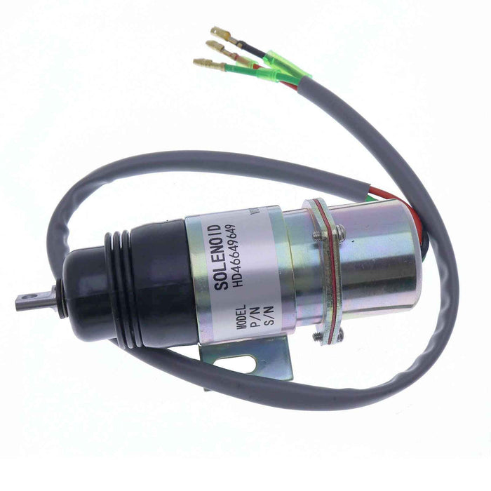 DURAFORCE 894453-3411 MV1-58 Stop Solenoid 12V 8-94453341-0 for Hitachi Isuzu Engine 3KC1