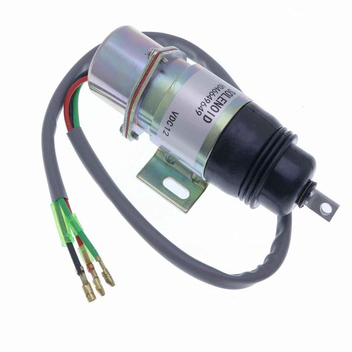 DURAFORCE 894453-3411 MV1-58 Stop Solenoid 12V 8-94453341-0 for Hitachi Isuzu Engine 3KC1