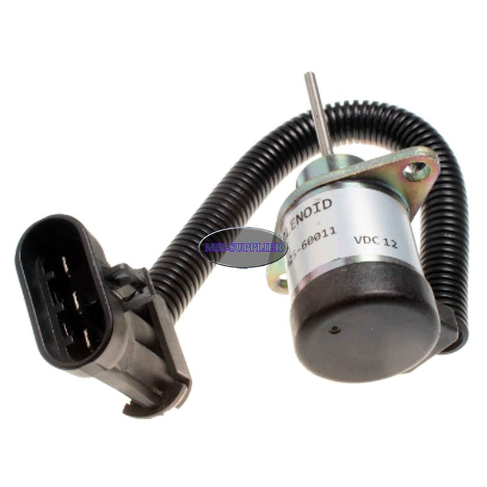 DURAFORCE Fuel Shutoff Solenoid 1503ES-12A5UC4S for Woodward Syncro Kubota V2203 V2003