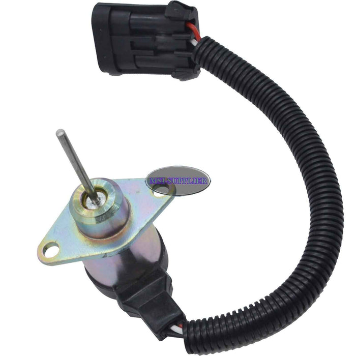 DURAFORCE Fuel Shutoff Solenoid 1503ES-12A5UC4S for Woodward Syncro Kubota V2203 V2003