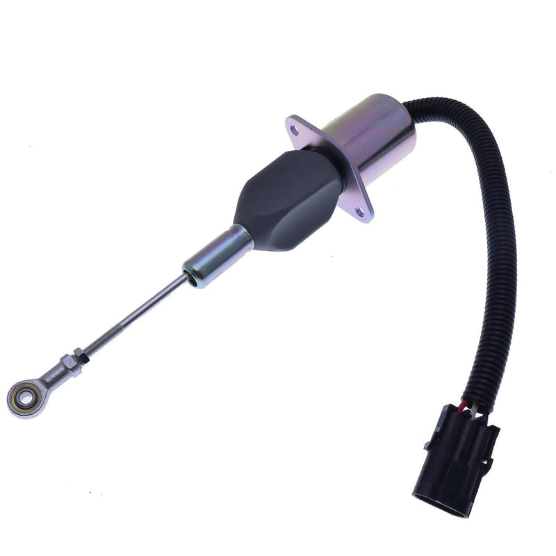 DURAFORCE Fuel Injection Shut Off Cutoff Solenoid Switch RE53507 For John Deere 8.1L Eng