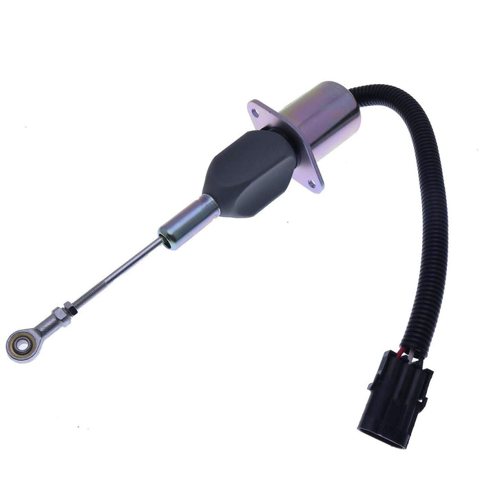 DURAFORCE Fuel Injection Shut Off Cutoff Solenoid Switch RE53507 For John Deere 8.1L Eng