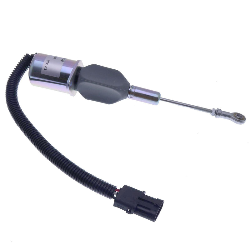 DURAFORCE Fuel Injection Shut Off Cutoff Solenoid Switch RE53507 For John Deere 8.1L Eng