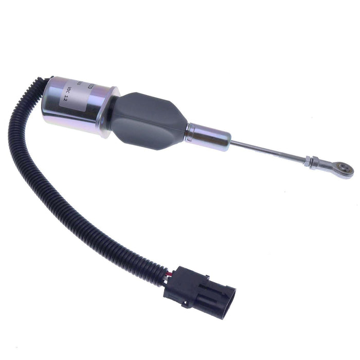 DURAFORCE Fuel Injection Shut Off Cutoff Solenoid Switch RE53507 For John Deere 8.1L Eng