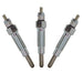 DURAFORCE 3Pcs Glow Plugs SBA185366190 915-617 for New Holland Tractor TC25 TC29 TC30 TC35