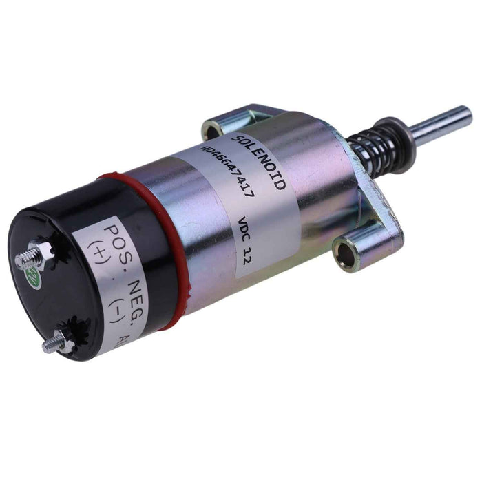 DURAFORCE New Fuel Shutoff Solenoid 8C9986 125-5773 for Cat 3304 3306B 3406B Engine 12Volt