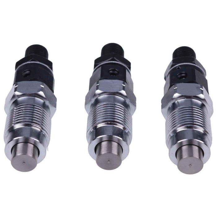 DURAFORCE 3pcs D722 Fuel Injectors for Kubota BX1860 BX1870 BX1880 BX2360 BX2370 BX2380