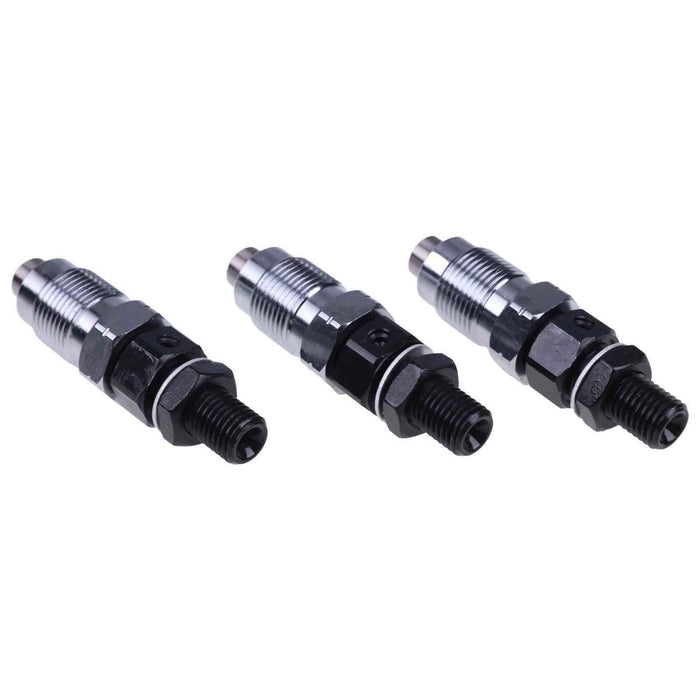 DURAFORCE 3pcs D722 Fuel Injectors for Kubota BX1860 BX1870 BX1880 BX2360 BX2370 BX2380
