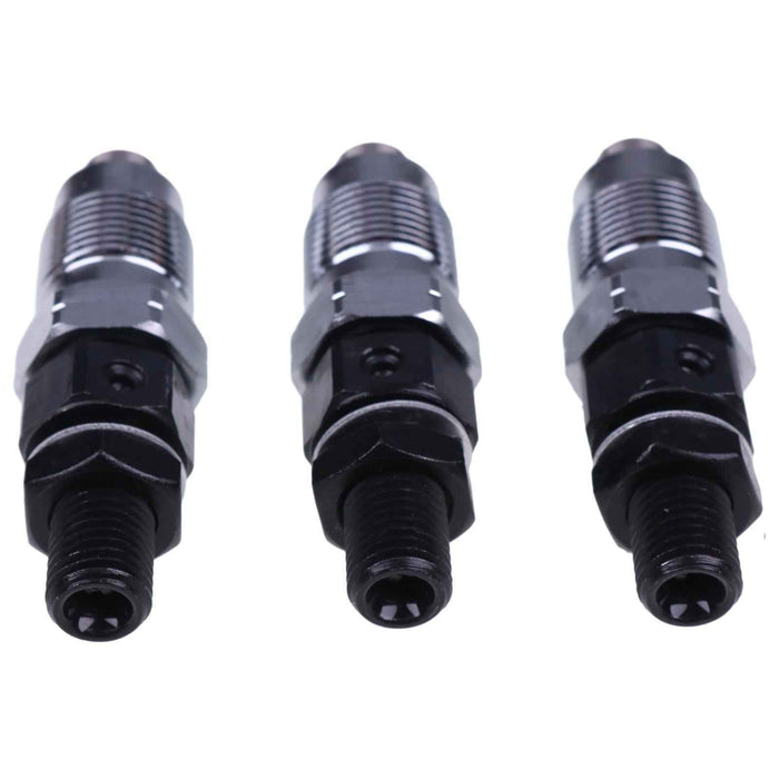 DURAFORCE 3pcs D722 Fuel Injectors for Kubota BX1860 BX1870 BX1880 BX2360 BX2370 BX2380