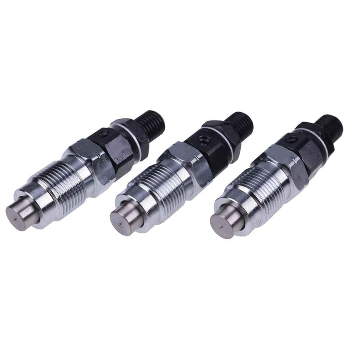 DURAFORCE 3pcs D722 Fuel Injectors for Kubota BX1860 BX1870 BX1880 BX2360 BX2370 BX2380
