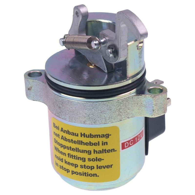 DURAFORCE Fuel Shutoff Solenoid 6686715 for Bobcat Deutz Skid Steer Loader 873 863 883 864
