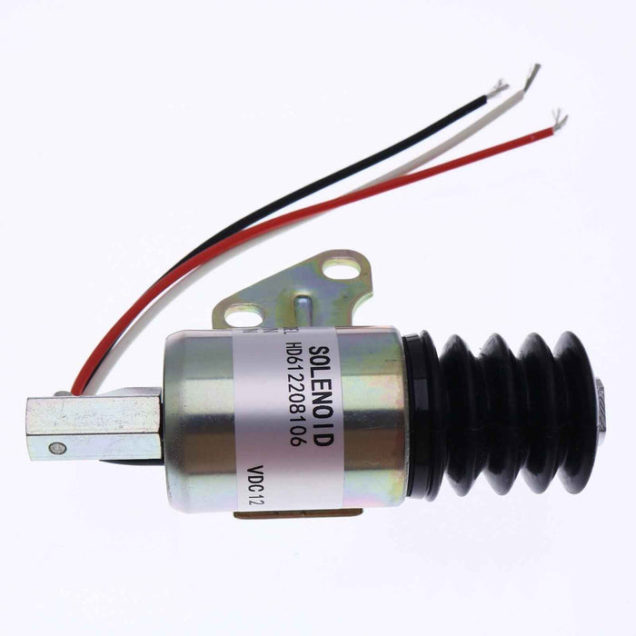 DURAFORCE New 12V Fuel Shutdown Solenoid Q612-A16V12 for Trombetta