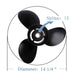 DURAFORCE Propeller 48-832832A45 RH 14 1/4 x21 3 Blade for Mercury Mariner 135-350HP