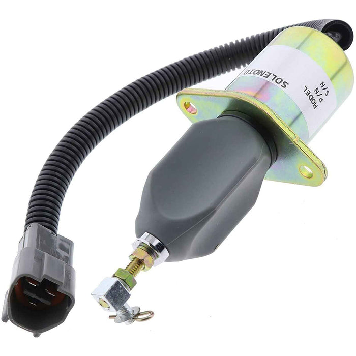DURAFORCE Woodward Fuel Stop Solenoid 1751ES-12A3UC12B1S for Yanmar 4NTE94