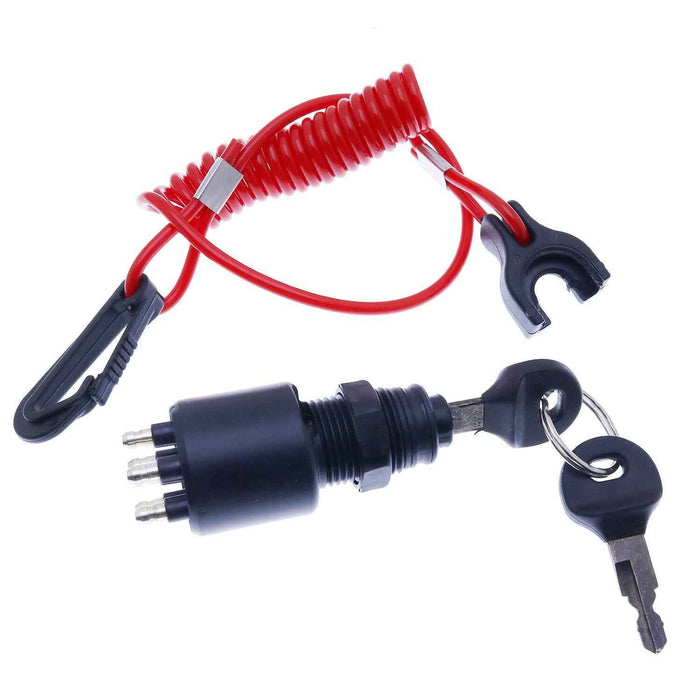 DURAFORCE Ignition Switch 5005801 175974 For OMC Johnson Evinrude Outboard Motor 40-200HP