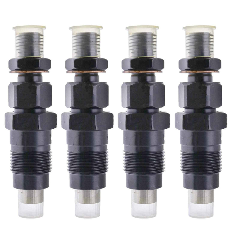 DURAFORCE 4PCS Fuel Injector for Hyundai Mitsubishi 2.5 T, D4BF, 4D56 TD, 4D56TD