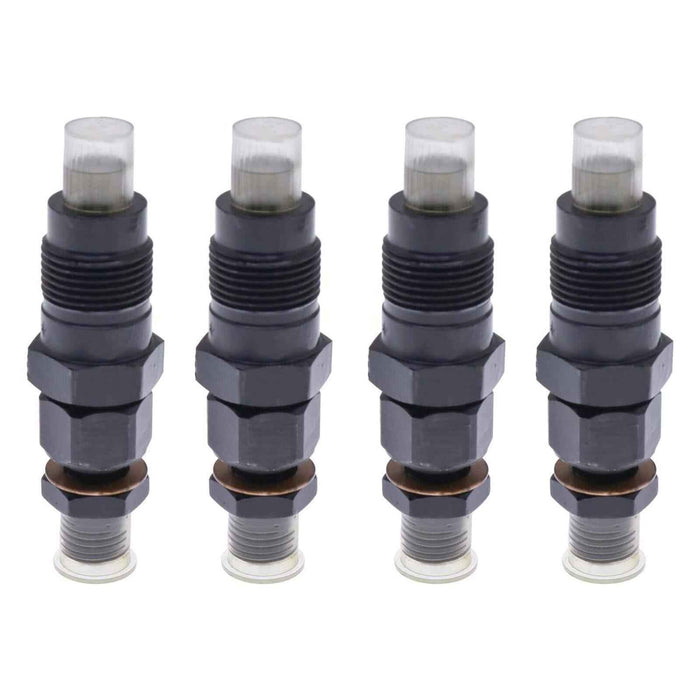 DURAFORCE 4PCS Fuel Injector for Hyundai Mitsubishi 2.5 T, D4BF, 4D56 TD, 4D56TD