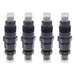DURAFORCE 4PCS Fuel Injector for Hyundai Mitsubishi 2.5 T, D4BF, 4D56 TD, 4D56TD