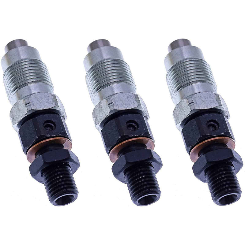 DURAFORCE 3x Fuel Injectors 16001-53000 For Kubota RTV900G RTV900T ZD18 ZD21 ZD221 ZD321