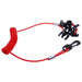 DURAFORCE 11 Key Safety Stop Switch Lanyard For Yamaha Honda Tohatsu Boat Motor Outboards