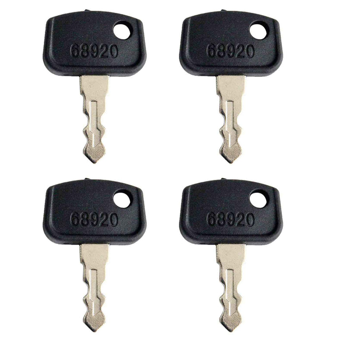 DURAFORCE 4 IgnitionKeys 68920 PL501-68920 for Kubota RTV Series RTV-X1100C RTV900G RTV500