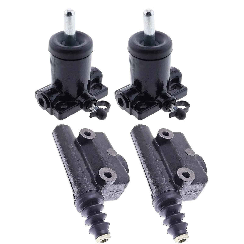 DURAFORCE 2pc Brake Master & Slave Cylinder Kit for Case Fork Lift Backhoe 450C 480C 580C