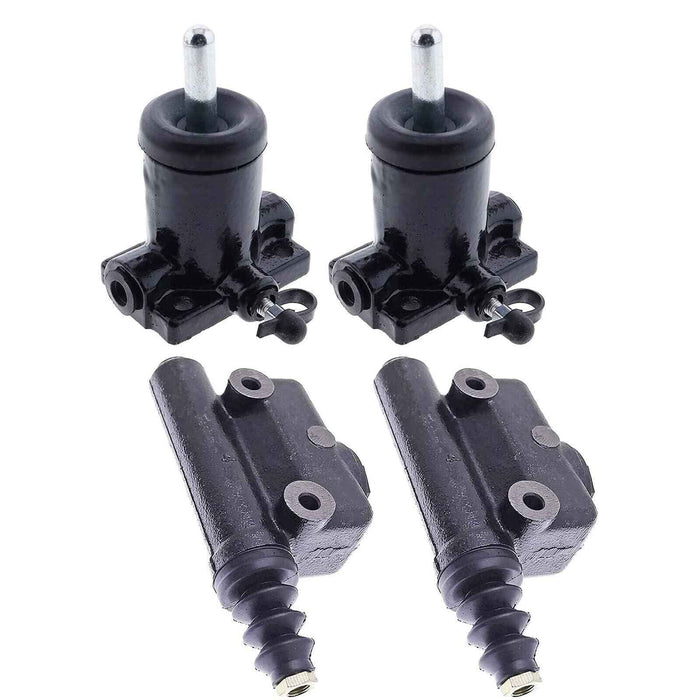 DURAFORCE 2pc Brake Master & Slave Cylinder Kit for Case Fork Lift Backhoe 450C 480C 580C