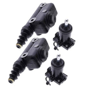 DURAFORCE 2pc Brake Master & Slave Cylinder Kit for Case Fork Lift Backhoe 450C 480C 580C