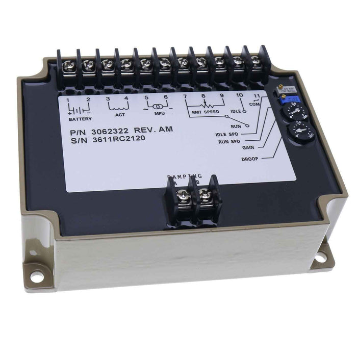 DURAFORCE New Speed Controller EFC3062322 Generator 12-24V For Cummins KTA50 KTA38 KTA19
