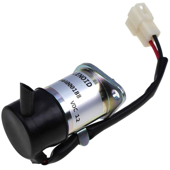 DURAFORCE 12V Fuel Shutoff Solenoid Fit For Kubota Tractor ZD25F ZD28 ZD28F