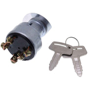 DURAFORCE 66706-55120 Ignition Key Switch for Kubota Engine B5100 B6100 B7100 D1005 V1505