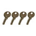 DURAFORCE 4PCS Ignition Keys 104466 for Skyjack SJIII 3220 3226 4626 4632 SJ8831RT 8841RT