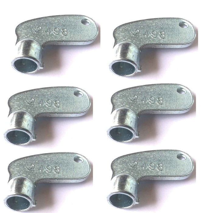 DURAFORCE 6PCS Ignition Keys 2498 For Kobelco Mitsubishi Magnum Morooka Isuzu TCM Bomag